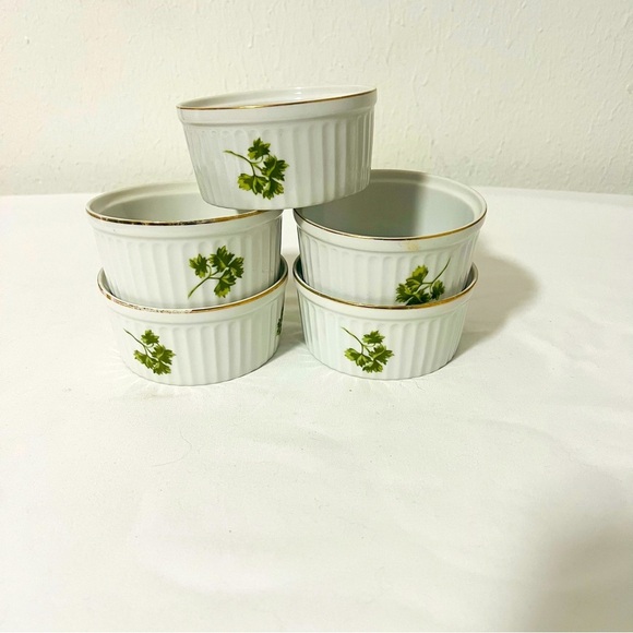 Vintage, Sadek, Set of (5) “Parsley 7377” Gold Trim, Pattern Discontinued - Picture 1 of 8